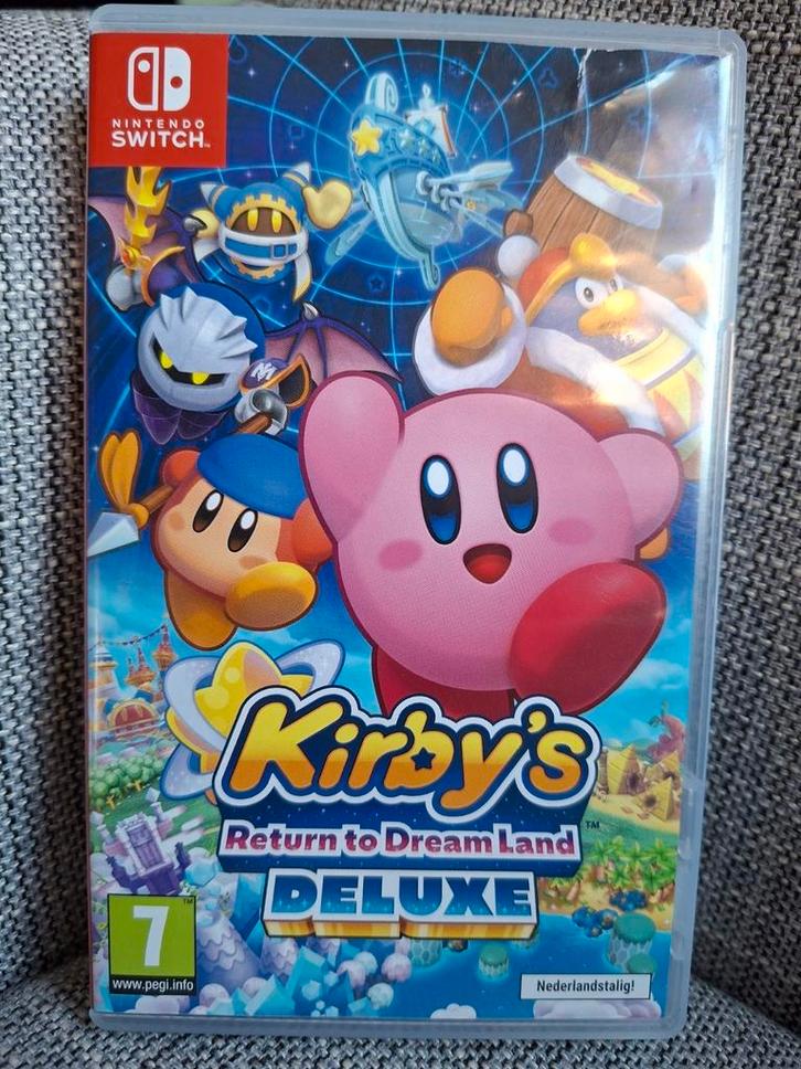Kirby's Return to Dreamland Deluxe | NIEUWSTAAT Switch 1 & 2, Spelcomputers en Games, Games | Nintendo Switch, Zo goed als nieuw