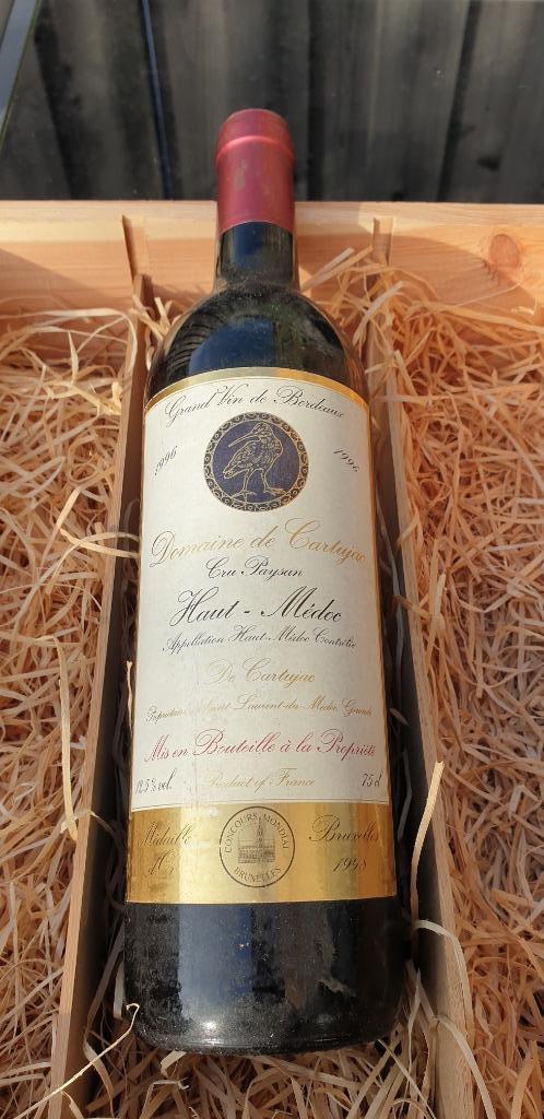 Gran vin Domaine de Cartujac 1996 (12,5%vol., 0,75 l), Verzamelen, Wijnen, Nieuw, Rode wijn, Frankrijk, Vol, Ophalen
