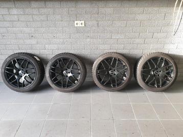Monaco wheels 18 inch met winterbanden Mercedes CLA + A beschikbaar voor biedingen