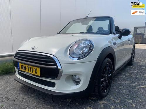 Mini Mini Cabrio 1.5 Cooper Pepper Business CLIMAT BJ 3-2017, Auto's, Mini, Te koop, Cabrio, ABS, Airbags, Boordcomputer, Cruise Control