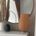 Rotan/riet/bamboe gevlochten lampje - Ikea BÖJA, Ophalen, Zo goed als nieuw, Boho, rotan, Minder dan 50 cm