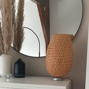 Rotan/riet/bamboe gevlochten lampje - Ikea BÖJA beschikbaar voor biedingen