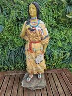 mooi oud indian beeld, Verzamelen, Beelden en Beeldjes, Ophalen, Gebruikt