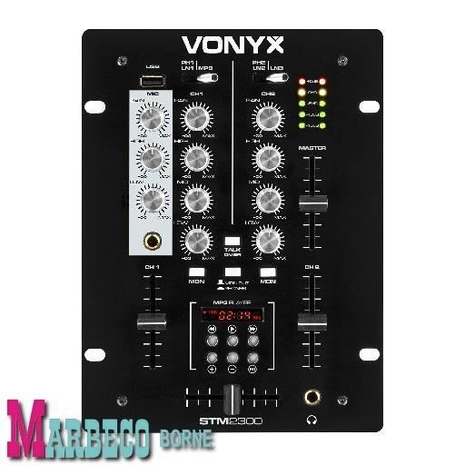 Mengpaneel, Mixer 2-kanaals met USB,MP3 STM-2300, Muziek en Instrumenten, Instrumenten | Toebehoren, Nieuw, Overige instrumenten