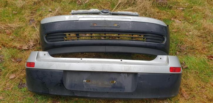 OPEL CORSA C VOORBUMPER+ACHTERBUMPER, Auto-onderdelen, Carrosserie en Plaatwerk, Bumper, Voor, Gebruikt, Ophalen of Verzenden