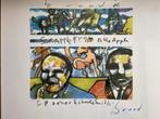 Herman Brood Zeefdruk 'Scrapple from the Apple' #206, Antiek en Kunst, Kunst | Litho's en Zeefdrukken, Ophalen of Verzenden