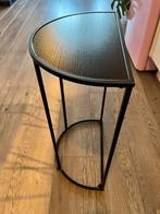 Halfronde bijzettafel, Huis en Inrichting, Tafels | Bijzettafels, Ophalen, Rond, Minder dan 55 cm, 45 tot 60 cm