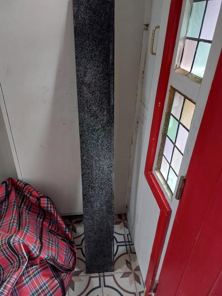 Harde stenen vensterbank 150 x 18, Doe-het-zelf en Verbouw, Platen en Panelen, Gebruikt, Overige materialen, Minder dan 20 mm