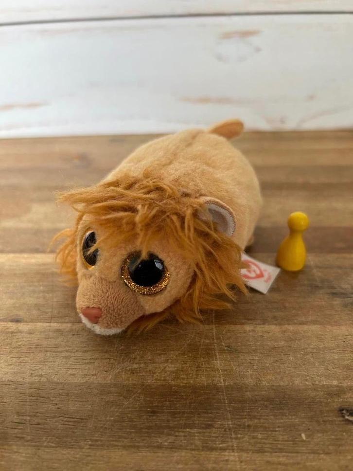 TY teeny’s ty Regal de leeuw 10cm, Kinderen en Baby's, Speelgoed | Knuffels en Pluche, Zo goed als nieuw, Overige typen, Ophalen of Verzenden