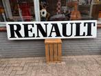 Vintage Renault emaille Reclamebord, Verzamelen, Merken en Reclamevoorwerpen, Ophalen, Reclamebord, Gebruikt, .