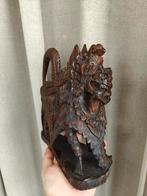 Barong Houten Beeld - Balinese Kunst indonesie, Antiek en Kunst, Ophalen of Verzenden