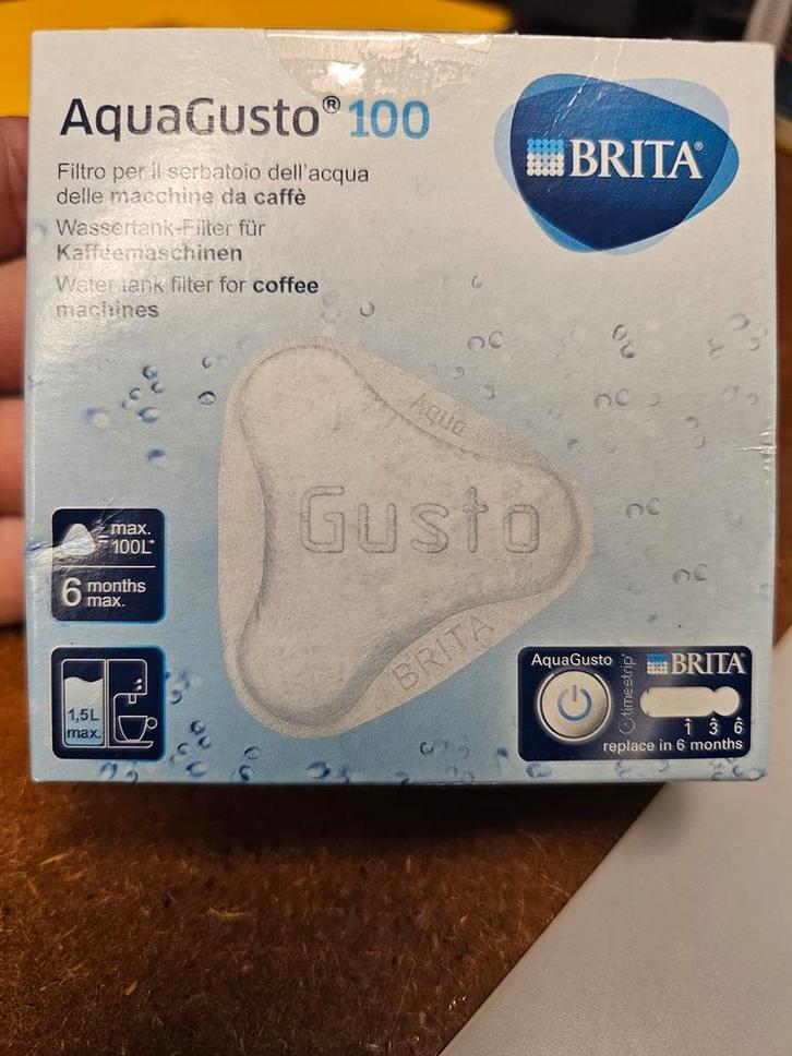 Aquagusto 100 Waterfilter - Brita, Witgoed en Apparatuur, Waterontharders, Nieuw, Ophalen of Verzenden
