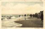 Strandgezicht - Katwijk a. Zee - volk - 1930 gelopen, Verzamelen, Ansichtkaarten | Nederland, Ophalen of Verzenden, 1920 tot 1940