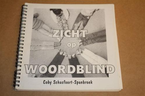 Zicht op Woordblind - Coby Schasfoort-Spanbroek, Boeken, Esoterie en Spiritualiteit, Zo goed als nieuw, Achtergrond en Informatie