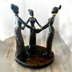 Haars Afrikaanse Dansende Vrouwen., Verzamelen, Beelden en Beeldjes, Ophalen of Verzenden, Zo goed als nieuw, Mens