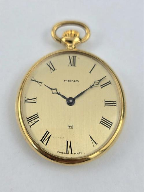 Zakhorloge Heno Swiss, Sieraden, Tassen en Uiterlijk, Horloges | Antiek, Overige merken, Verzenden