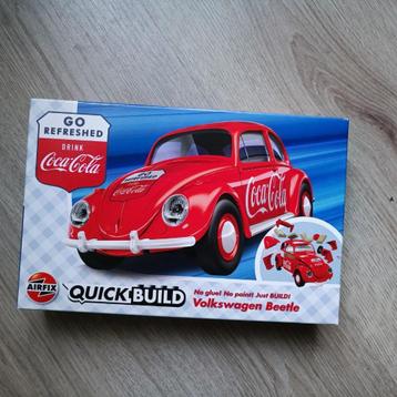 Airfix Quick Build J6048 Coca Cola Volkswagen Beetle beschikbaar voor biedingen