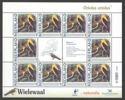 Vogels in Nederland: Wielewaal, Postzegels en Munten, Postzegels | Nederland, Postfris, Na 1940, Ophalen of Verzenden