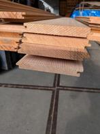 Nieuwe western red cedar puntschroten, Doe-het-zelf en Verbouw, Hout en Planken, Ophalen, Minder dan 25 mm, Zo goed als nieuw