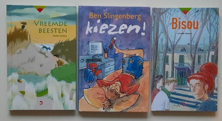 Set van 3 Leuke kinderboeken AVI M7 / E7 / 10 +, Boeken, Kinderboeken | Jeugd | 10 tot 12 jaar, Zo goed als nieuw, Ophalen of Verzenden