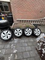 Originele VW Belmont 17″ velgenset + winterbanden 205/50R17, Ophalen, Gebruikt, Banden en Velgen, 17 inch