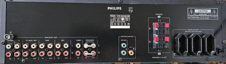 Philips versterker, Audio, Tv en Foto, Versterkers en Receivers, Gebruikt, Stereo, Minder dan 60 watt, Overige merken, Ophalen