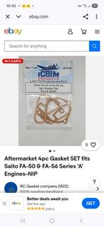 Saito FA 50 pakkingset gezocht!, Hobby en Vrije tijd, Ophalen of Verzenden, Nieuw, Groter dan 1:72, Overige merken