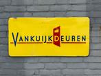 Van Kuijk Deuren emaille reclamebord, Reclamebord, Gebruikt, ., Ophalen of Verzenden