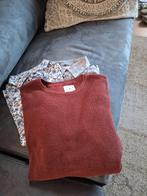 Mannen setje trui met 2 overhemden, Ophalen of Verzenden, Gedragen, Maat 52/54 (L)