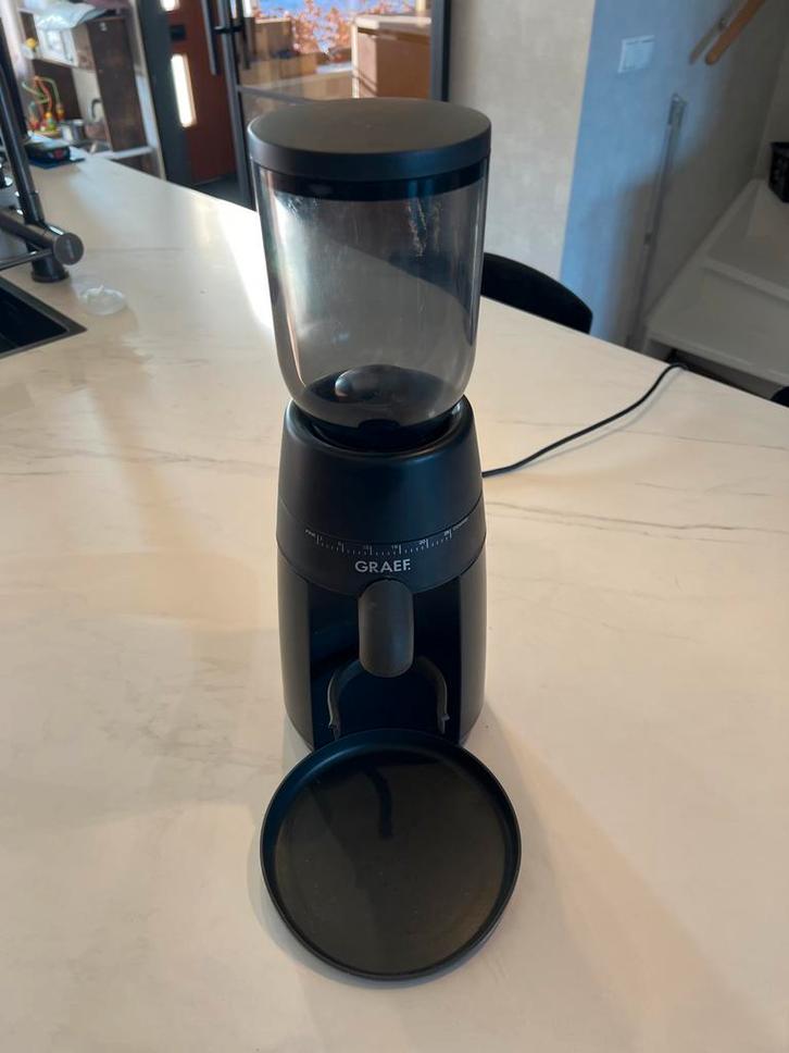 Graef CM70 Koffiemolen, Witgoed en Apparatuur, Koffiezetapparaten, Gebruikt, Koffiebonen, Koffiemachine, 1 kopje, Afneembaar waterreservoir
