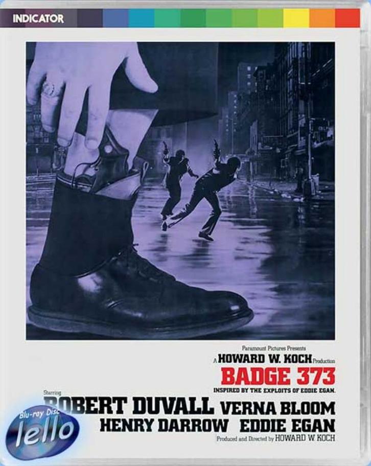 Blu-ray: Badge 373, L.E. (1973 Robert Duvall, Verna Bloom)UK, Cd's en Dvd's, Blu-ray, Nieuw in verpakking, Thrillers en Misdaad
