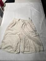 Stradivarius linnen dames shorts – maat 34 (XS) – wit, Ophalen of Verzenden, Zo goed als nieuw, Wit