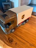 Bruder Scania UPS Vrachtwagen, Overige merken, 1:32 tot 1:50, Ophalen of Verzenden, Zo goed als nieuw