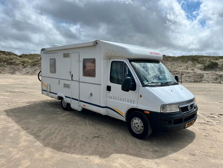 Prachtige Dethleffs half-integraal Advantage Comfort T6501, Caravans en Kamperen, Campers, Particulier, tot en met 4, Half-integraal