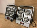 4x Stage Blinder 4 Lampen - Per 2 Lampen Aan, Ophalen of Verzenden, Gebruikt, Licht, Kleur