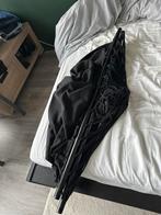 Hangmat - Zwart, Tuin en Terras, Hangmatten, Binnen, Ophalen of Verzenden, Zo goed als nieuw, Met standaard