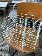 Vintage platenrek, Ophalen of Verzenden, Gebruikt, Overige formaten