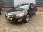 Opel Astra 1.4 Turbo 88KW 5D 2012 Zwart INRUIL IS WELKOM, Voorwielaandrijving, 4 cilinders, Leder en Stof, Zwart