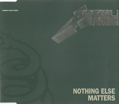 Metallica - Nothing Else Matters, Cd's en Dvd's, Cd Singles, Zo goed als nieuw, Pop, 1 single, Maxi-single, Verzenden