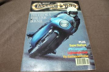 Classic Bike juni 1990 Ariel NH350 trial Thruxton Bonni beschikbaar voor biedingen