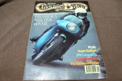 Classic Bike juni 1990 Ariel NH350 trial Thruxton Bonni, Boeken, Motoren, Gelezen, Ophalen of Verzenden