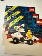 Lego classic space 6849 (3x), Ophalen of Verzenden, Gebruikt, Complete set, Lego