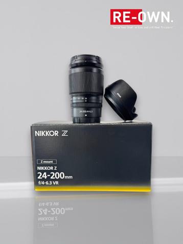 Nikon Z 24-200mm F 4-6.3 VR (topstaat + doos + garantie) beschikbaar voor biedingen
