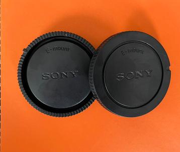 Sony e-mount set lensdop + bodydop 