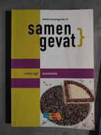 Samengevat vmbo-kgt Economie, Boeken, Economie, Ophalen of Verzenden, Zo goed als nieuw, VMBO