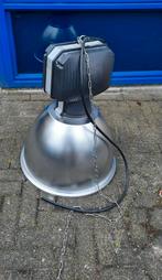 3 Industriële hanglampen. Met E27 fitting, Ophalen, Gebruikt, 50 tot 75 cm, Metaal