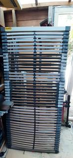 Twee elektrische lattenbodems van 90x200 totaalbed, Ophalen, 90 cm, Eenpersoons, Zo goed als nieuw