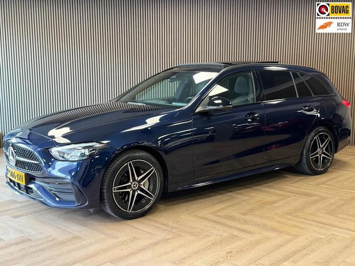 Mercedes-Benz C-klasse Estate 300 e AMG Line AUT. PANORAMADA, Auto's, Mercedes-Benz, Bedrijf, Te koop, C-Klasse, ABS, Achteruitrijcamera