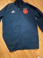 Ajax trainingsjas, Blauw, Ophalen of Verzenden, Zo goed als nieuw, Adidas