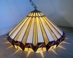 Tiffany stijl hanglamp glas groot (61 cm) lamp, Ophalen, Gebruikt, Onbekend, Onbekend